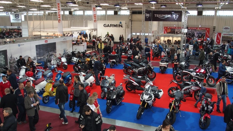 Výstava Motocykel a Boat Show.