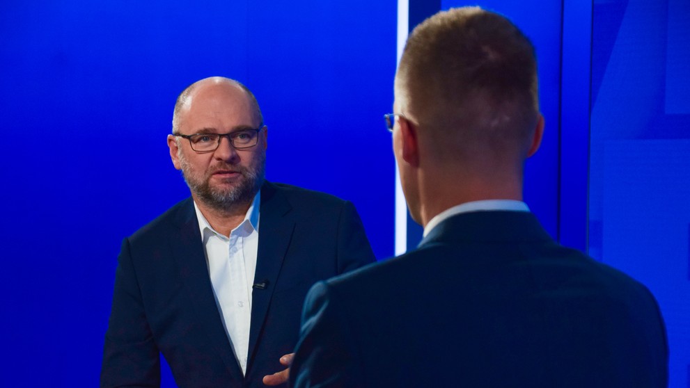 Richard Sulík v relácii Na telo plus.