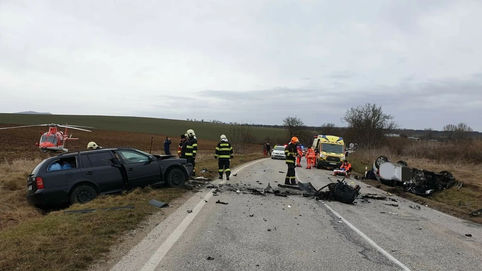 Nehoda pri Alekšinciach.