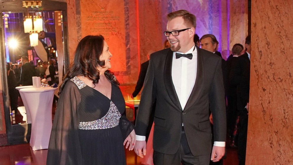 Hana Gregorová na Česko-Slovenskom plese