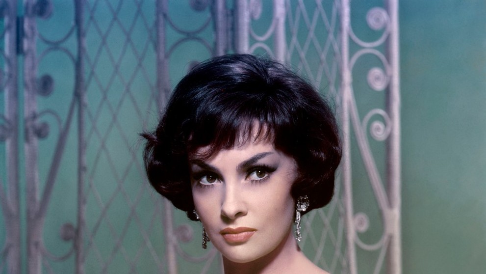 Gina Lollobrigida na archívnej snímke z roku 1960.