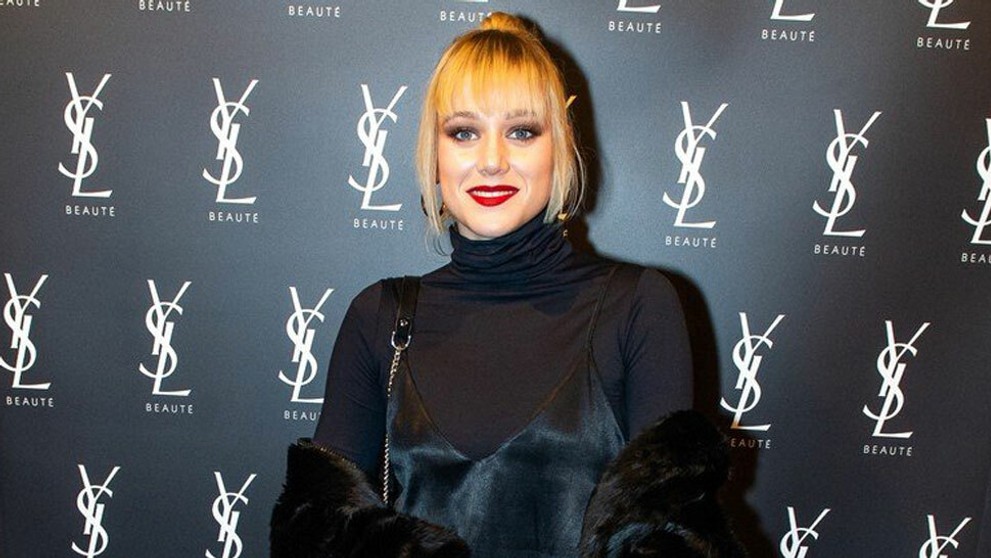 Emma Drobná na YSL párty