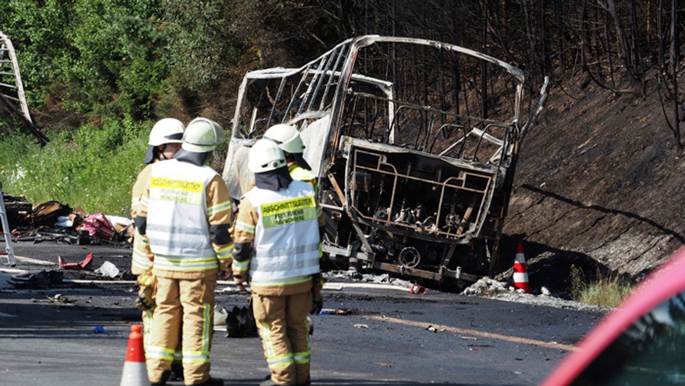 Vážna nehoda na nemeckej diaľnici A9.