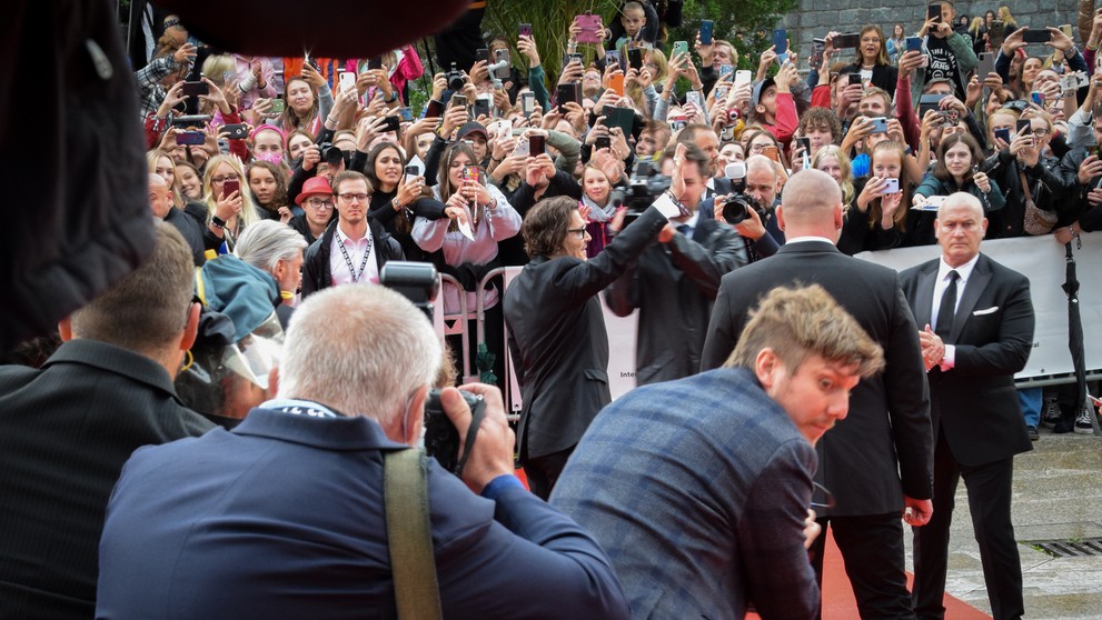 Johnny Depp na MFF KV.