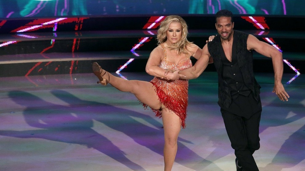 Speváčka Anastacia v tanečnej šou.