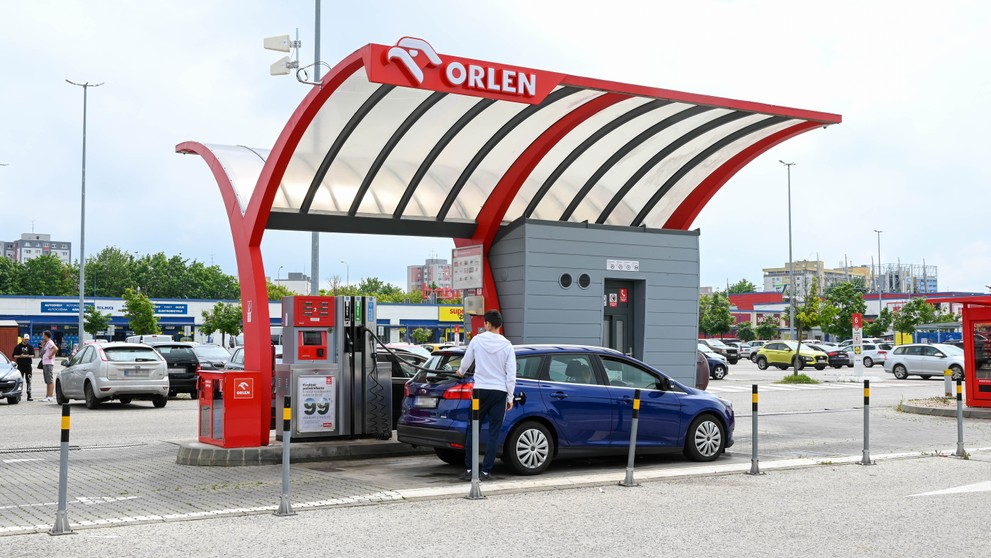 Samoobslužná pumpa Orlen