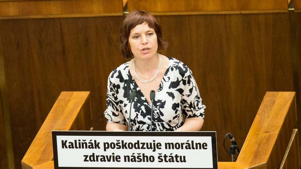 Mimoriadna schôdza Národnej rady SR, ktorú iniciovali opozičné strany SaS a OĽaNO-NOVA s cieľom vysloviť nedôveru ministrovi vnú