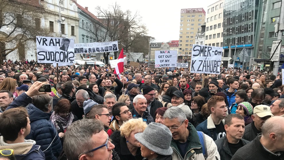 Spomienková akcia v Bratislave.