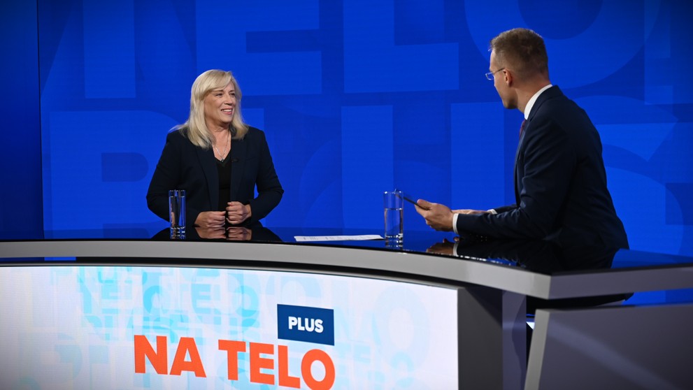 Iveta Radičová v relácii Na telo PLUS.