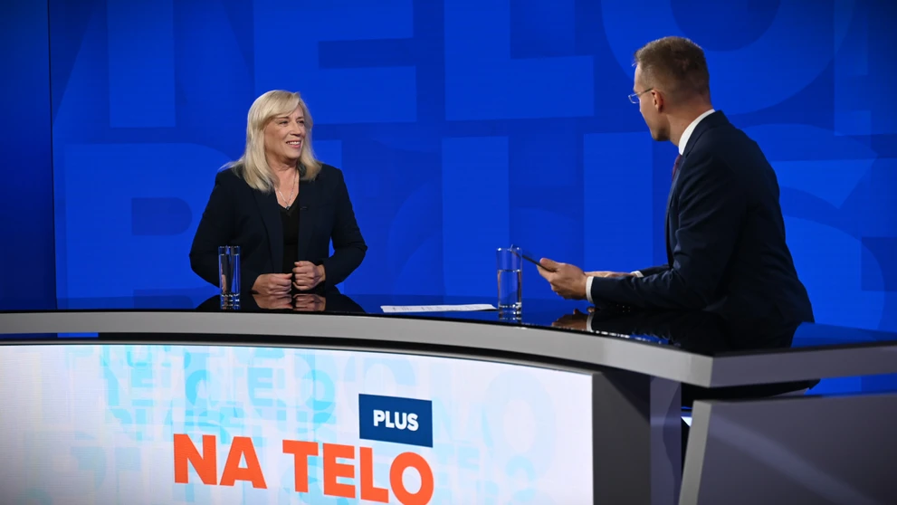 Iveta Radičová v relácii Na telo PLUS.