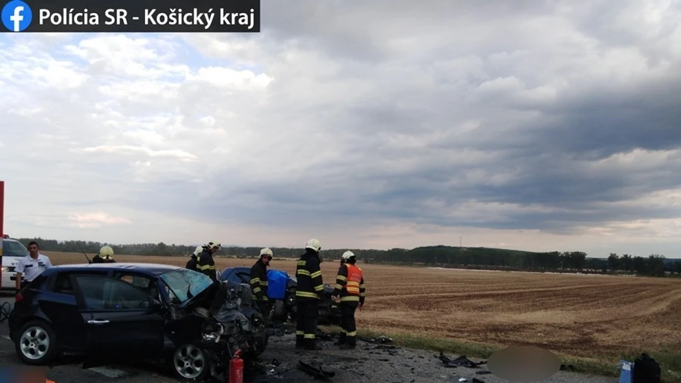 Nehoda v Turni nad Bodvou.