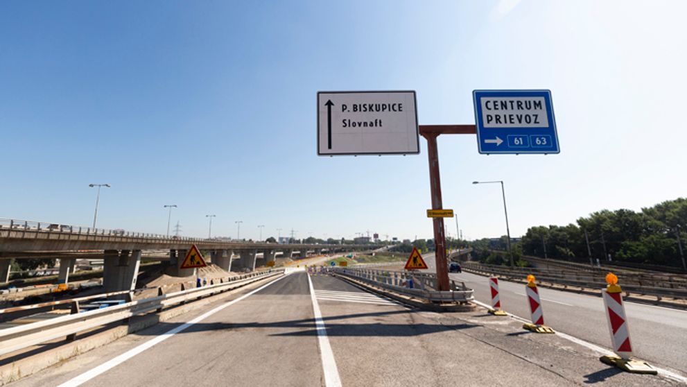 Pre výstavbu obchvatu uzatvoria na rok ďalšiu časť Bratislavy