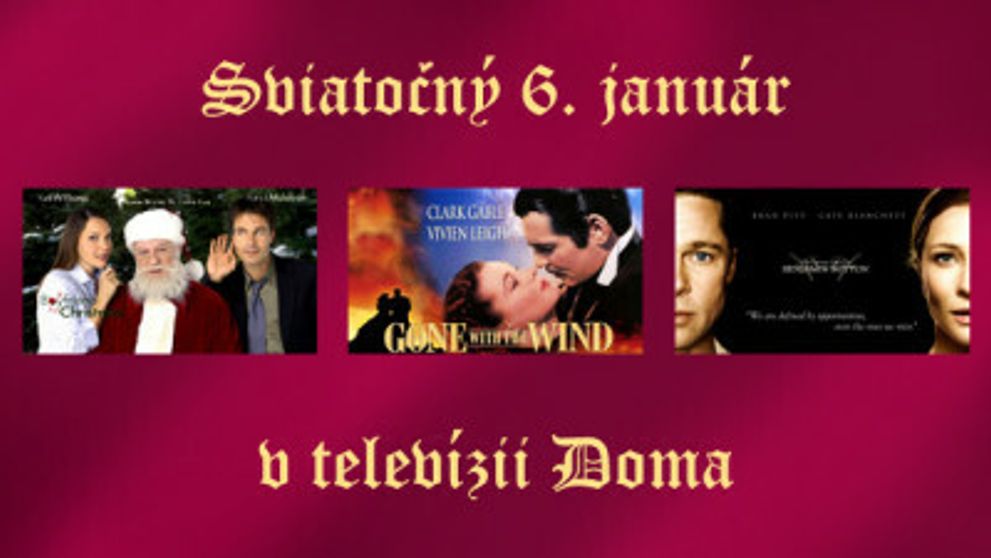 Sviatočný 6. január v televízii DOMA