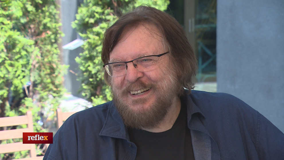 Boris Filan oslavuje