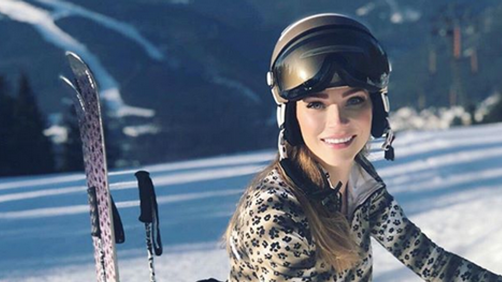 Andrea Verešová má odvahu! Hore bez na lyžiarskom svahu