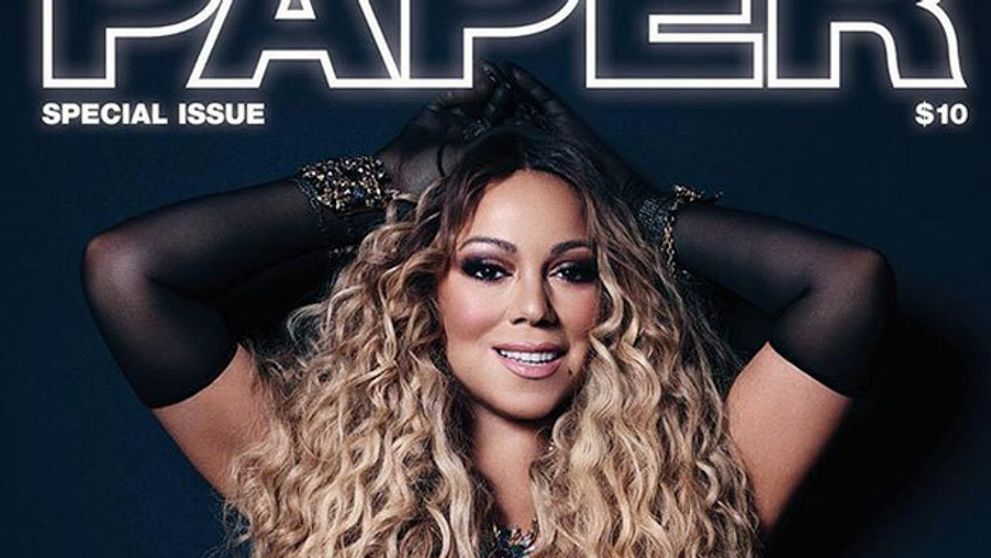 Pribratá Mariah Carey na titulke magazínu. Ako inak, hore bez