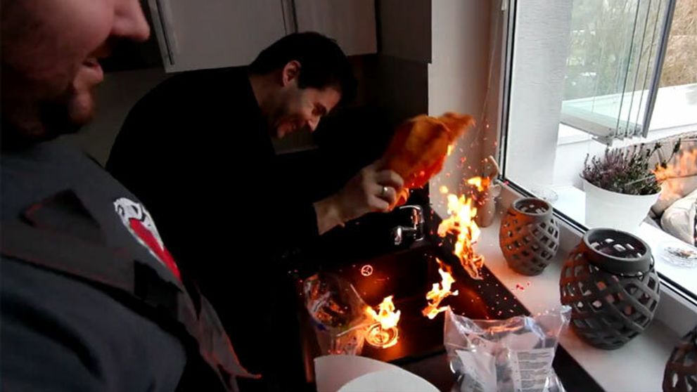 Prúser ešte pred začiatkom! Šarkan takmer podpálil byt!