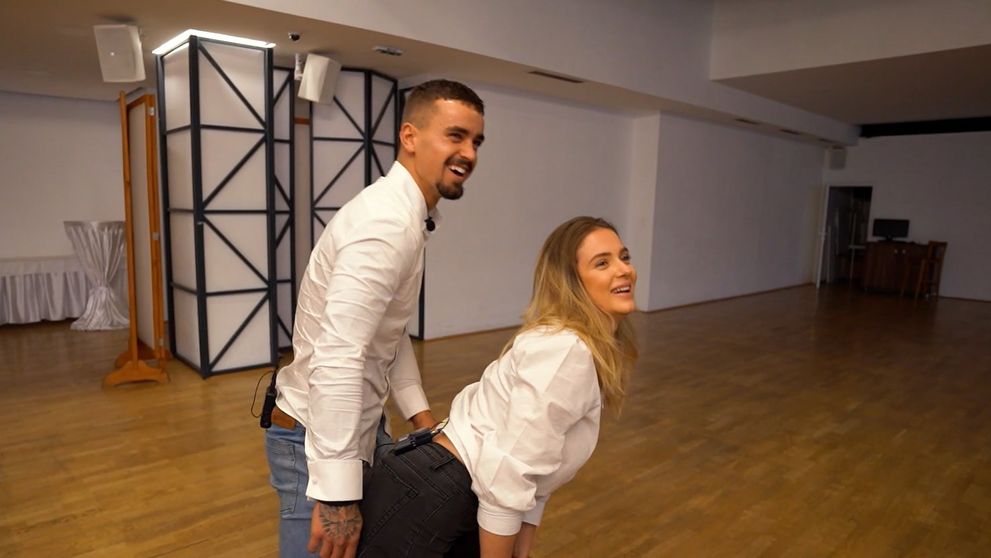 Že by mali namierené do Let's Dance? Šimon a Alex prichytení na tréningu