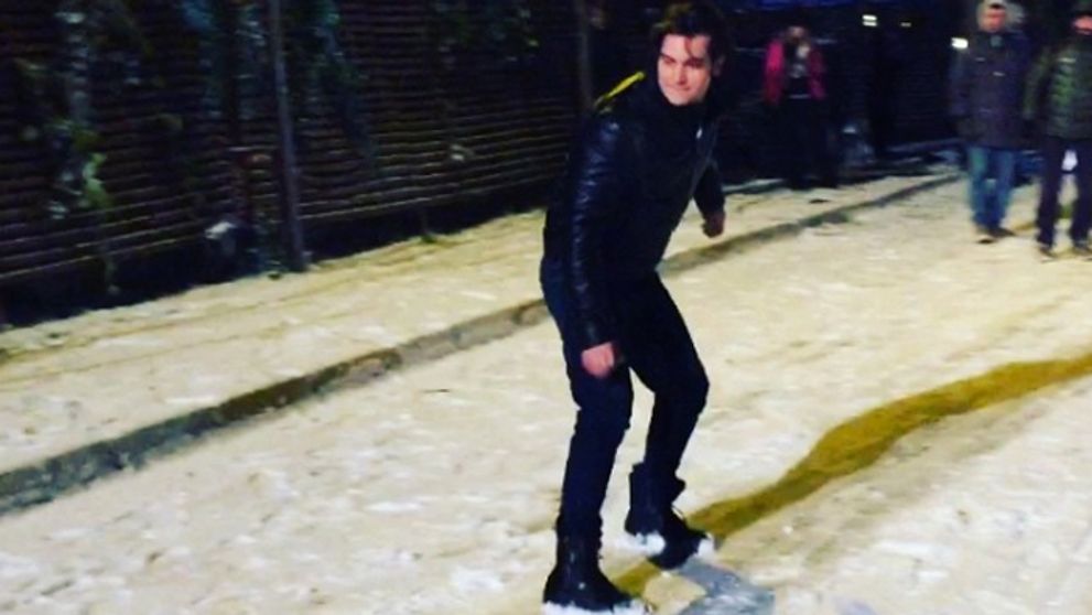 Improvizovaná zimná zábava à la Çağatay Ulusoy!