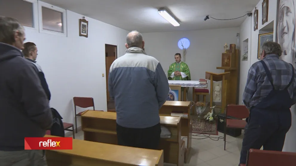 V kaplnke Matky Terezy
