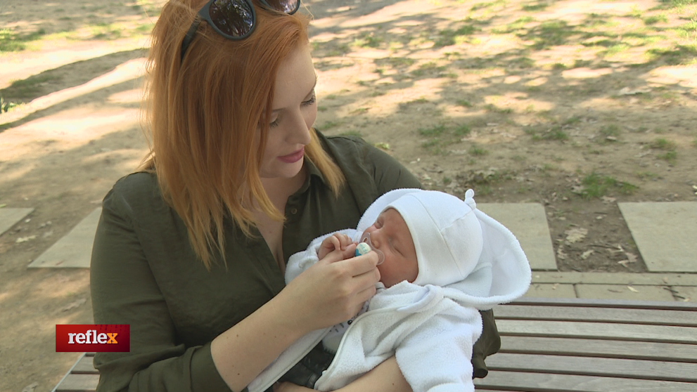 Barbora Švidraňová v úlohe mamy