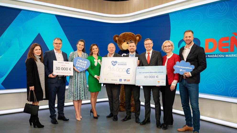 Deň s Nadáciou Markíza má za sebou už  9. ročník, vyzbierali sme krásnych 90 000 eur na podporu detského duševného zdravia