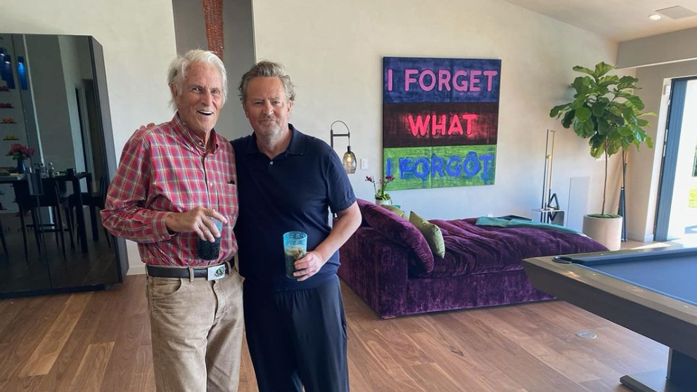 Posledné zábery Matthewa Perryho: Fotka s otcom dojíma celý svet