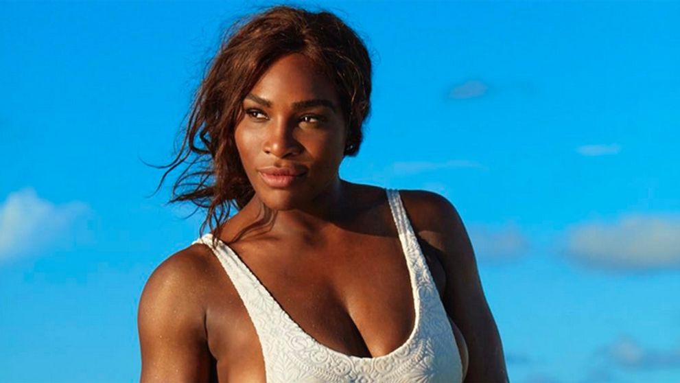 Tehotná Serena Williams: Na titulke a úplne bez šiat!