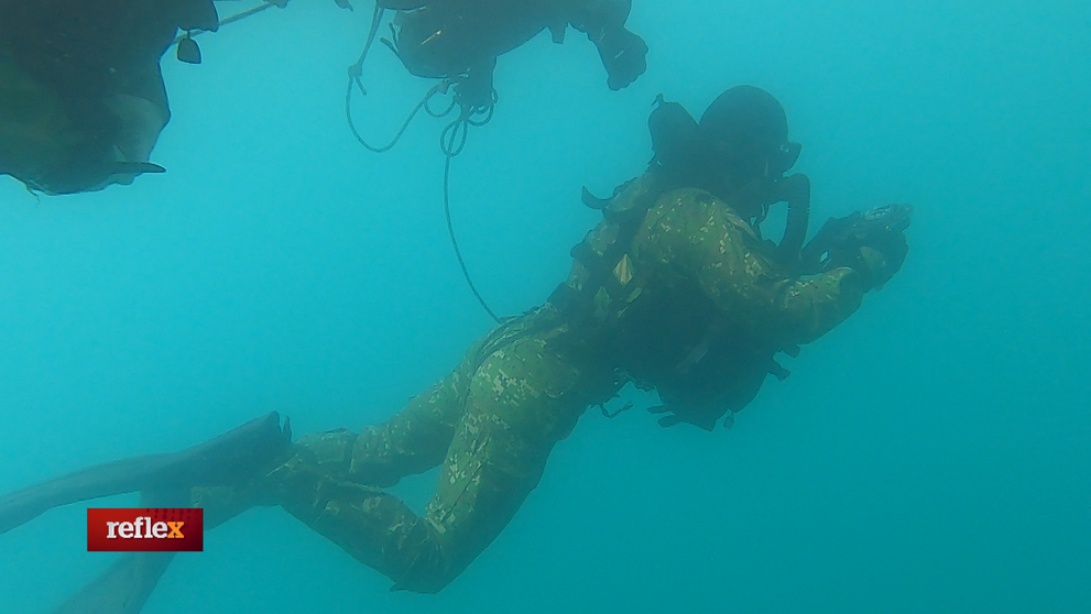 Kým sa stanú vojenskými potápačmi