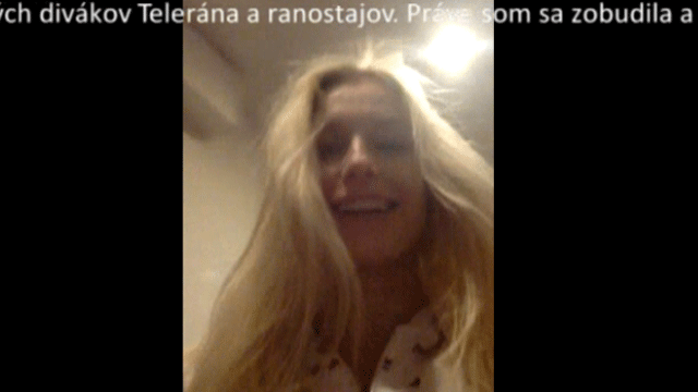 Spoznávate Dianu Hágerovú? Takto vyzerá o štvrtej ráno!