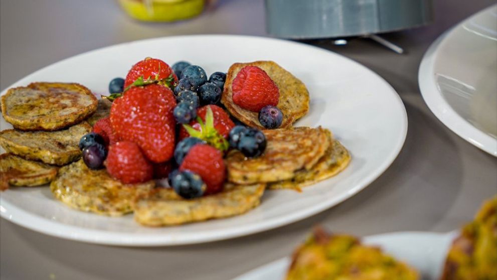 Cookies, cuketový tatarák a ryžové cestoviny