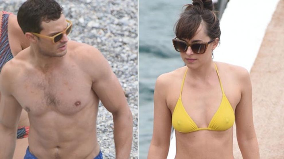 Hviezdy 50 Shades of Grey na pláži: Sexy telo v miniatúrnych bikinách