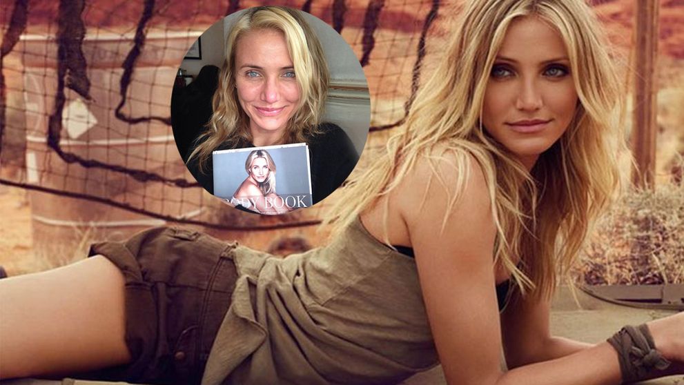 Cameron Diaz propaguje svoju knihu absolútne nenalíčená!
