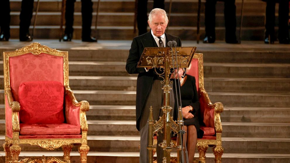 Nový kráľ predniesol svoj prvý prejav v parlamente