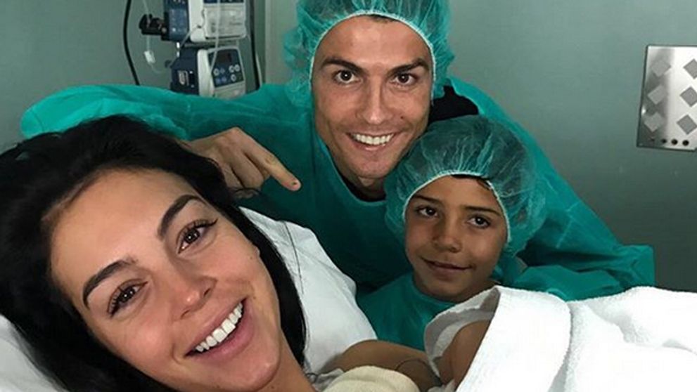 Ronaldo je štvornásobný otec. Dcérka dostala veľmi zaujímavé meno