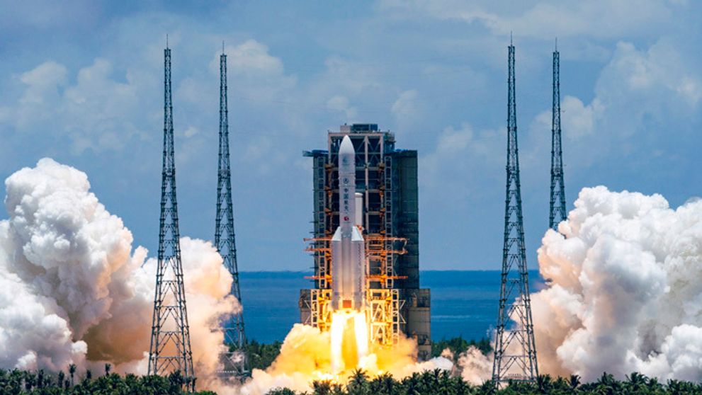 Čínska misia na Mars úspešne odštartovala