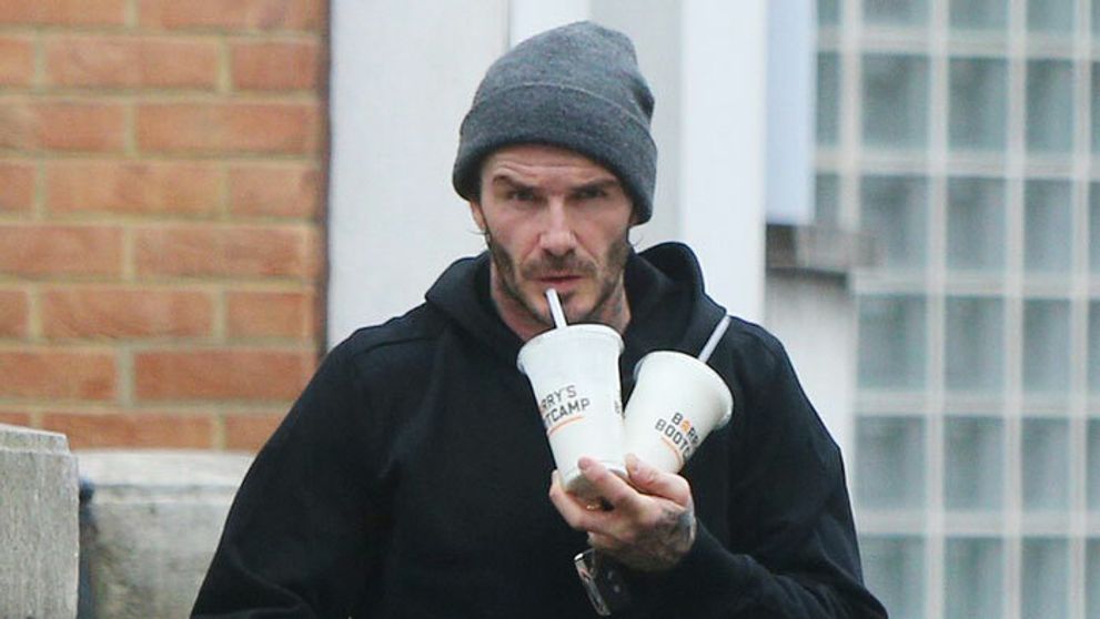 Úžasná premena. David Beckham sa ukázal v dokonalej maske