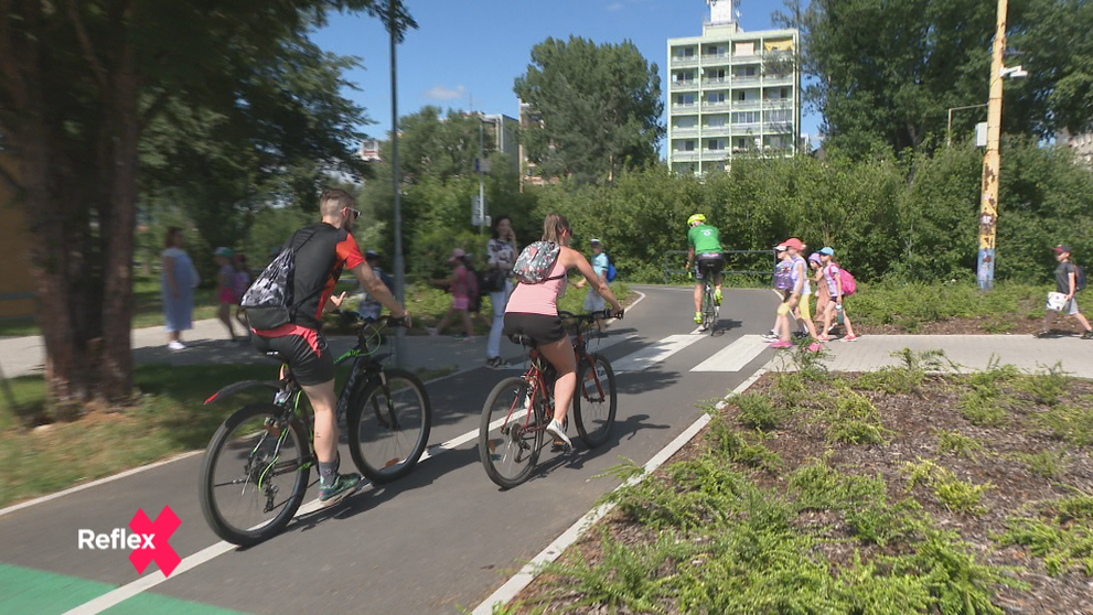Bicykle tu majú zelenú