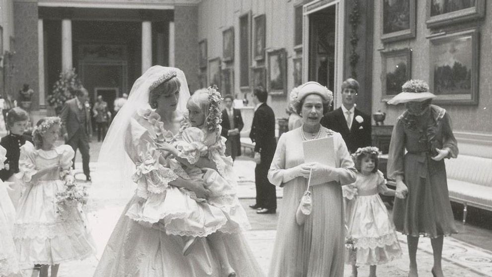 Fotografie zo svadby princeznej Diany, ktoré ste ešte nikdy nevideli