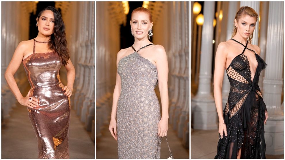 Móda z LACMA Art + Film Gala: J.Lo v spodnej bielizni a Kardashianka ako diva