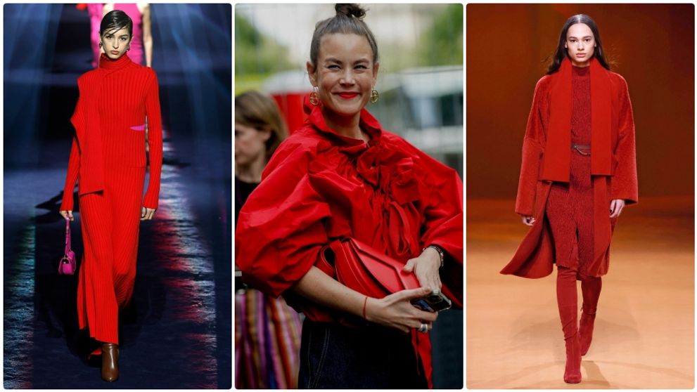 Ohnivá červená je farbou tejto jesene: Máte ju už v šatníku?