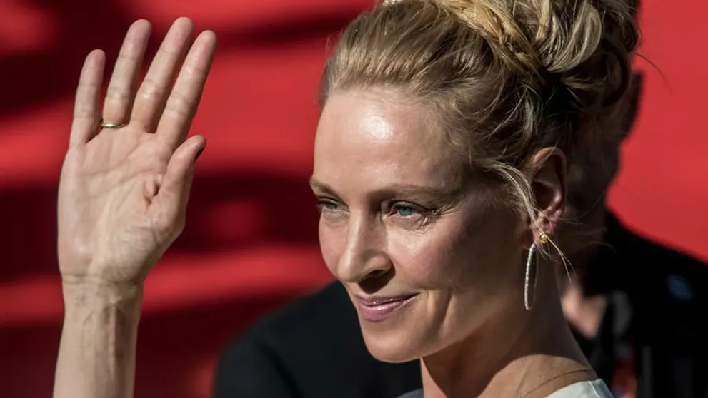 Uma Thurman na festivale v Karlových Varoch. Aj po rokoch krásou vyráža dych