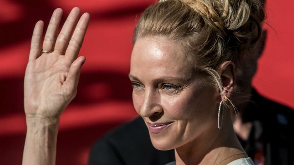Uma Thurman na festivale v Karlových Varoch. Aj po rokoch krásou vyráža dych