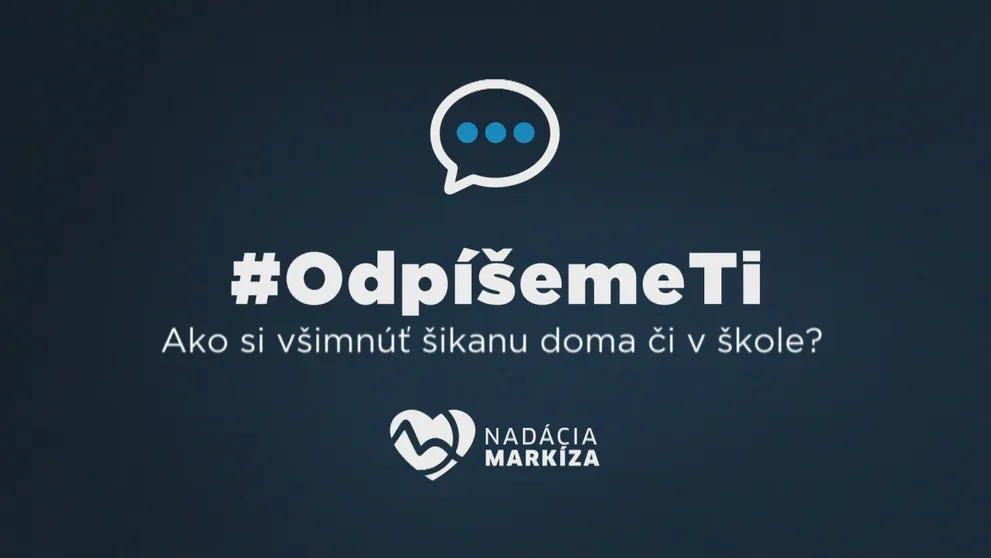 #Odpíšeme Ti - Ako si všimnúť  šikanu doma či v škole?