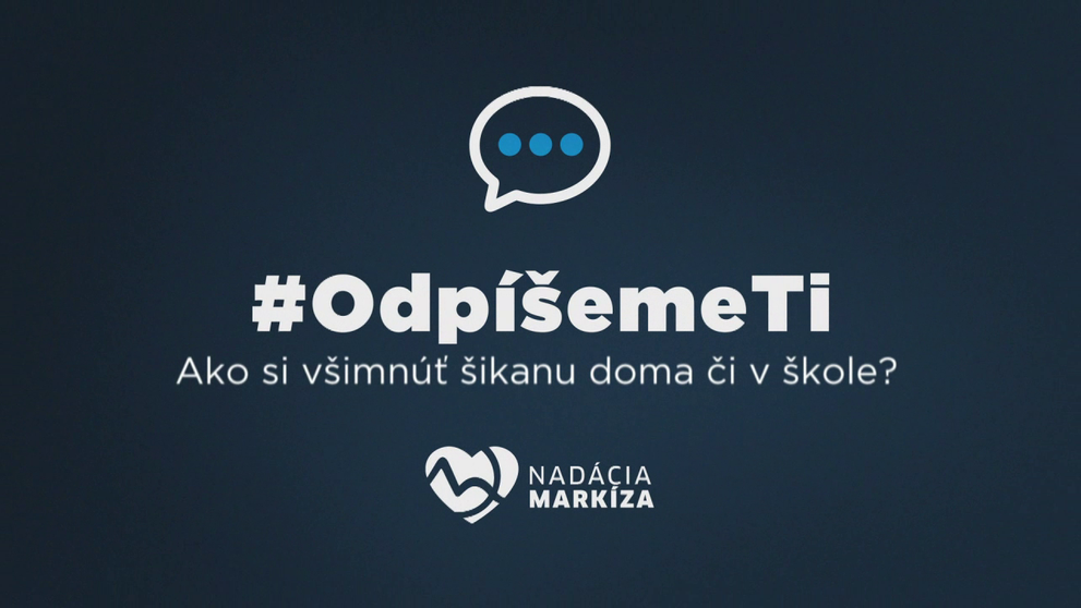 #Odpíšeme Ti - Ako si všimnúť  šikanu doma či v škole?