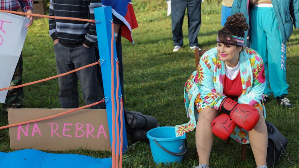 Márovačka v Hornej Dolnej: Známa herečka zaútočila na Petru Polnišovú