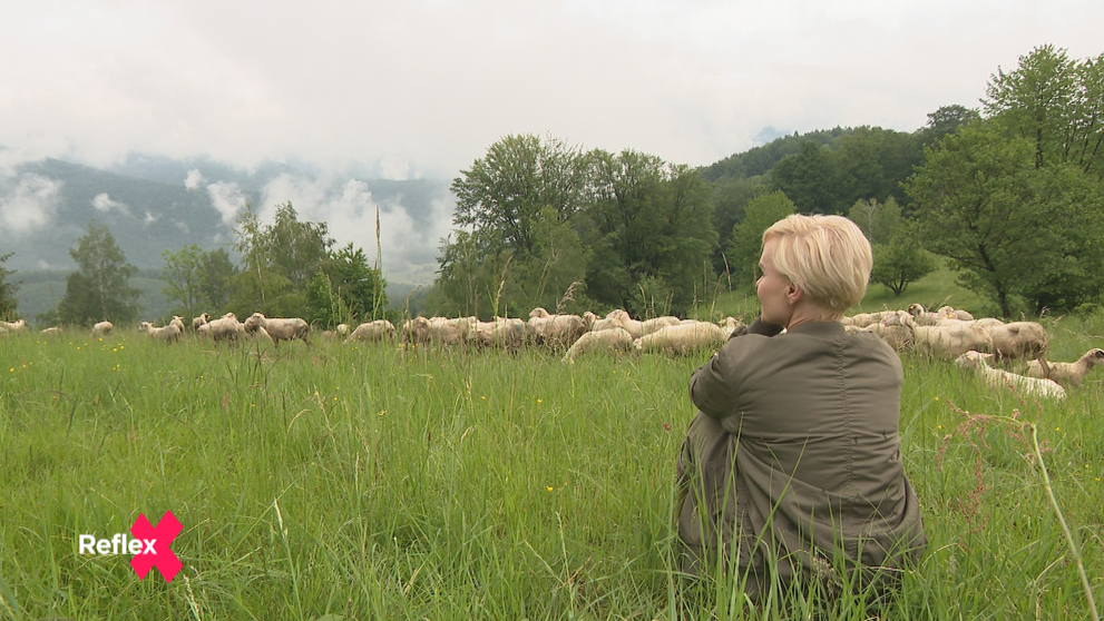 Moderátorka Reflexu na salaši
