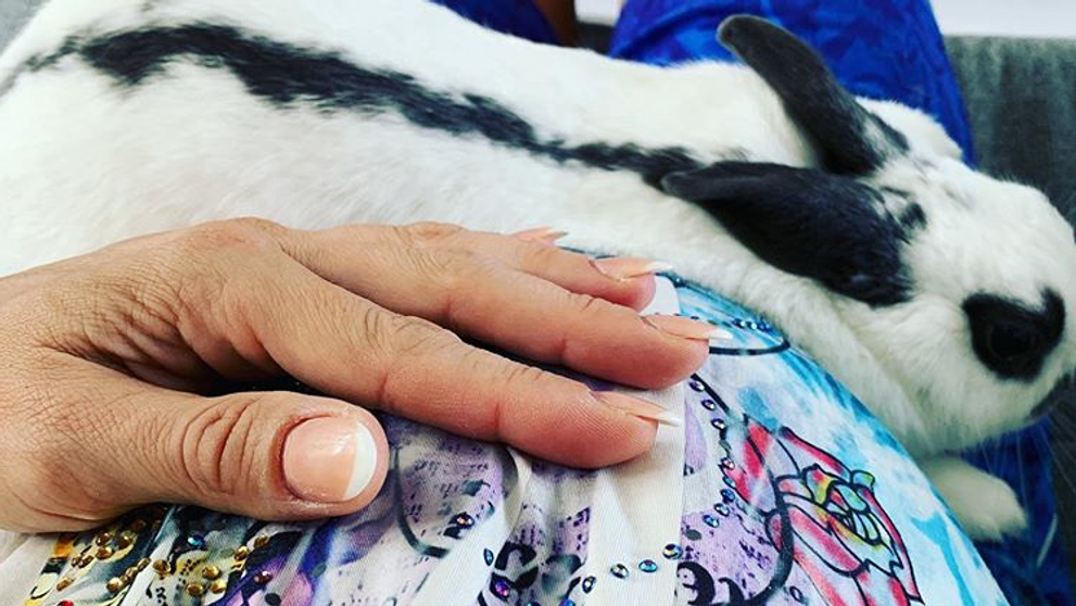 Speváčka tesne pred pôrodom: Odvážna fotka hore bez