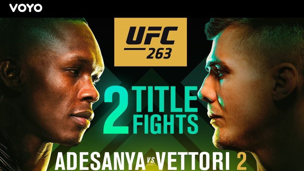 UFC 263 na VOYO: Vrcholom turnaja budú hneď dva titulové zápasy