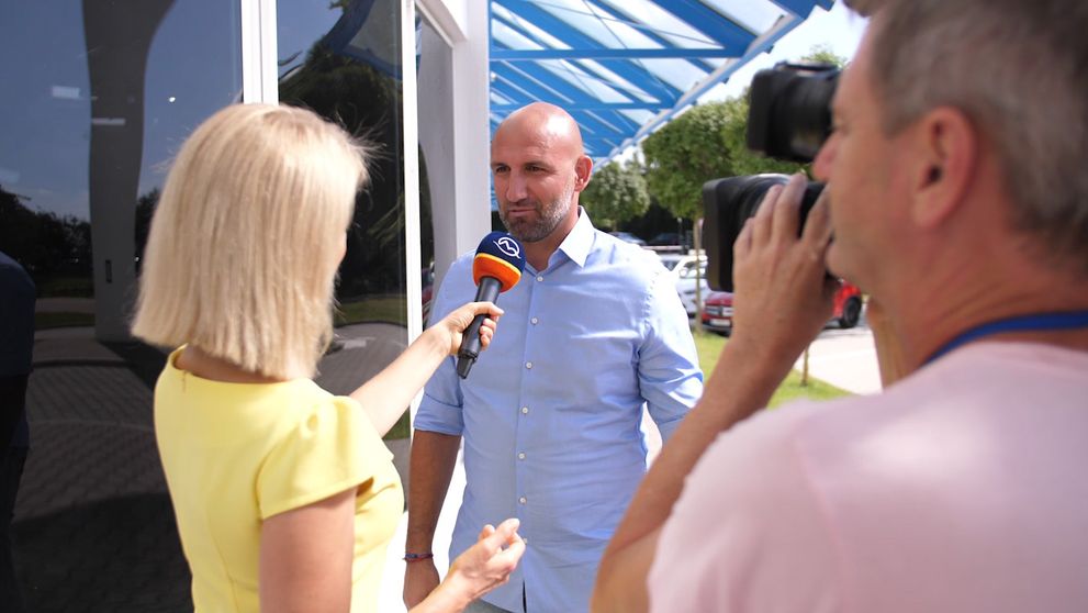 Janka Hospodárová v šoku. Robo Vittek jej ušiel spred kamery